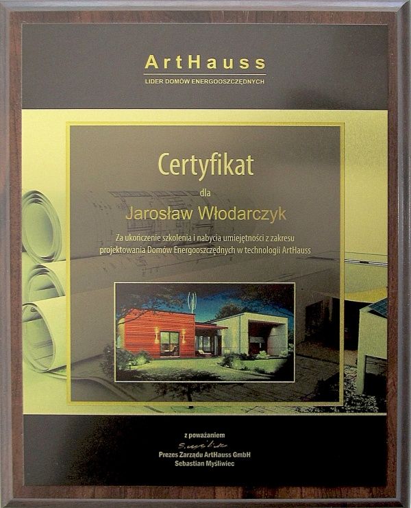 certyfikat-art-haus-dla-architekta-jaroslawa-wlodarczyka.jpg